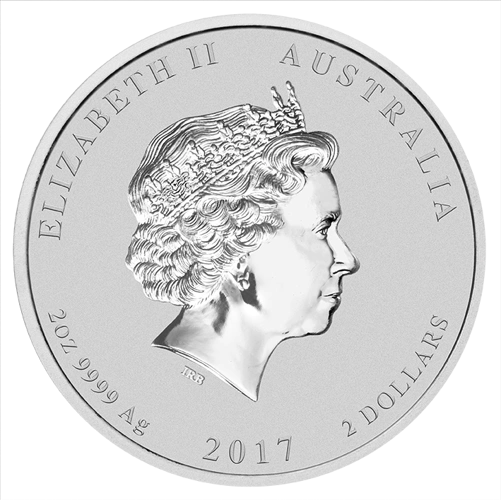 Lunar II: Año del Gallo 2 onzas Plata 2017