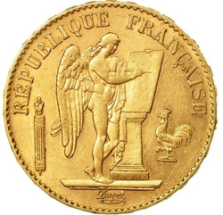 France, 20 francs Génie Différentes années