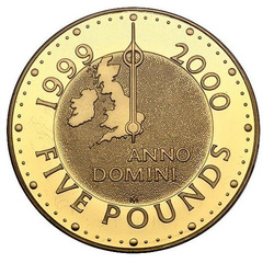 Millennium 39,94 grammi d'oro 1999 Proof