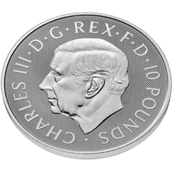 The Royal Tudor Beasts: The Tudor Dragon 10 uncji Srebra 2024