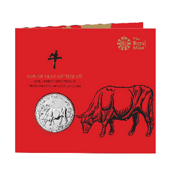 Lunar: Year of the Ox 28.28 gramm Cupro-Nickel 2021