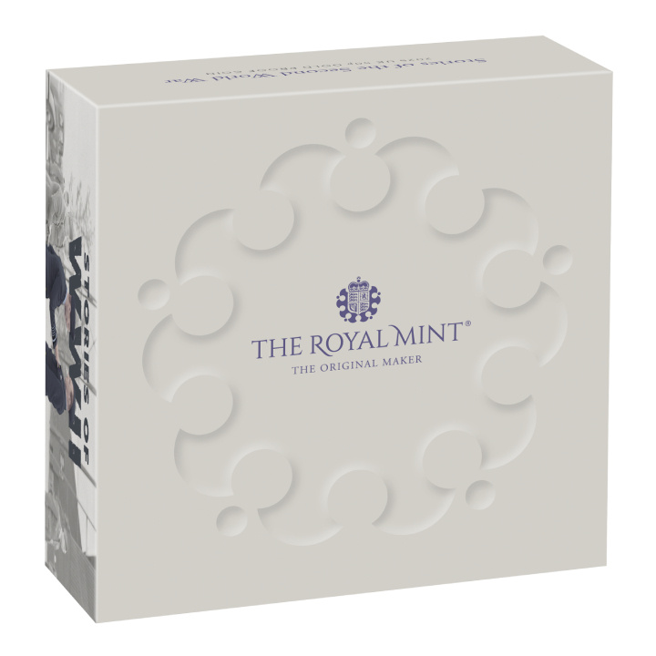 Stories of The Second World War 50p Złoto 2025 Proof