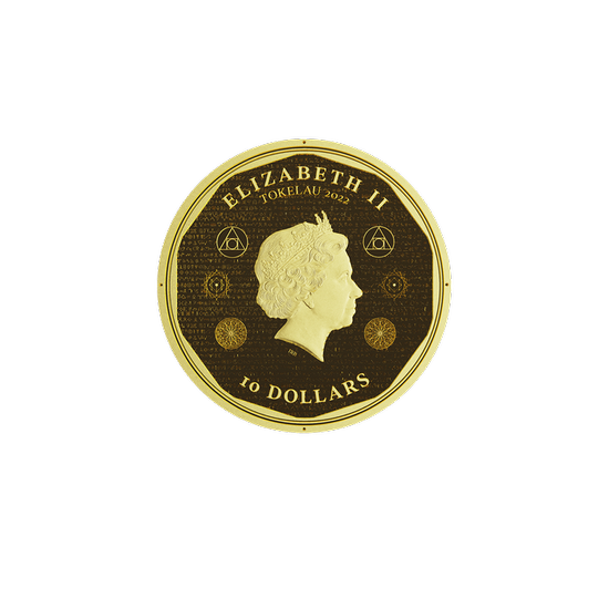 Tokelau: Vivat Humanitas 1/10 oz Oro 2022 Prooflike