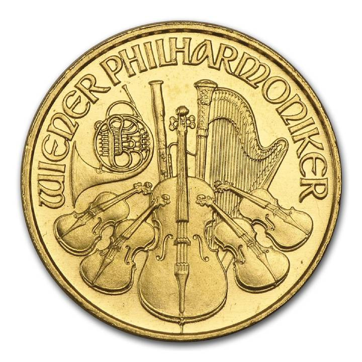 Wiedeński Filharmonik 1/10 uncji Złota 1992