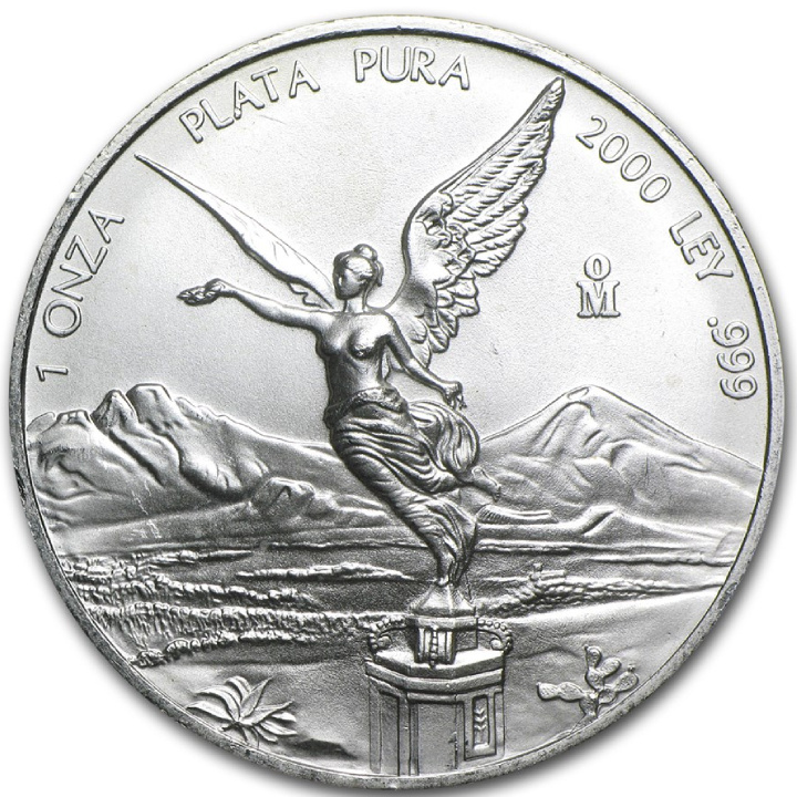 Mexican Libertad 1 oz Silver 2000