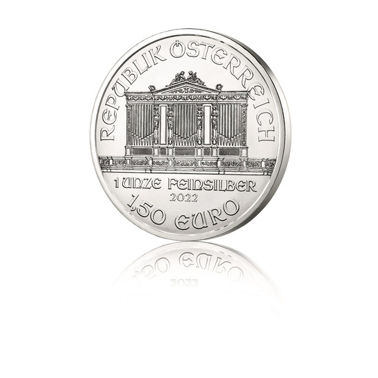 Filarmónica de Viena 1 oz Plata 2022