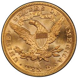 Liberty Head 10 en or 1892