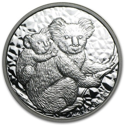 Koala 1 uncja Srebra 2008