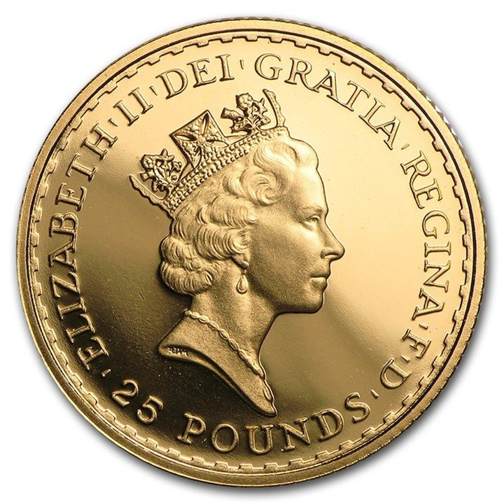 Britannia 1/4 oncia d'oro 1987 Proof