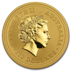 Lunar I: Year of the Dragon 1 oz Gold 2000