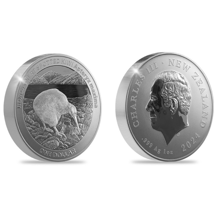 Kiwi 1 uncia ezüst 2024 Specimen