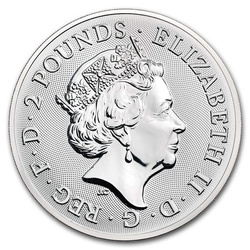 Landmarks of Britain: Buckingham Palace 1 oz Silber 2019