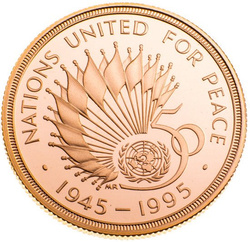 50 rocznica powstania ONZ 1995 Proof