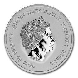 Tuvalu: Marvel - Thor 1 oz Silver 2018