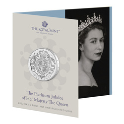 The Platinum Jubilee of Her Majesty The Queen £5 28.28 gram Cupro-Nickel 2022 