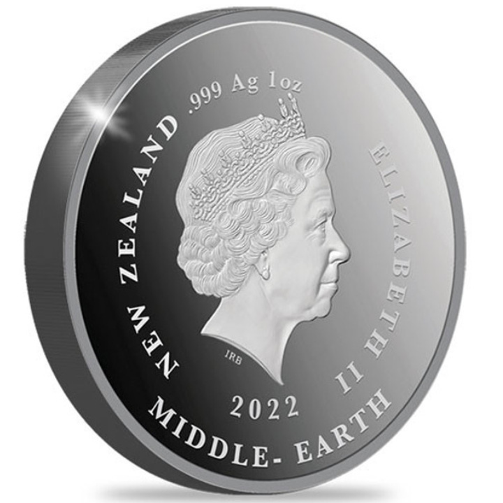 Set of 2 coins 20th Anniversary of The Lord of the Rings: The Two Towers coloured 2x1 oz Silver 2022 Proof