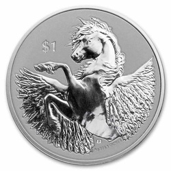 British Virgin Islands: Pegasus 1 oz Silver 2022