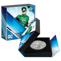 Niue : DC Comics - Green Lantern 3 onces d'argent 2023 Proof