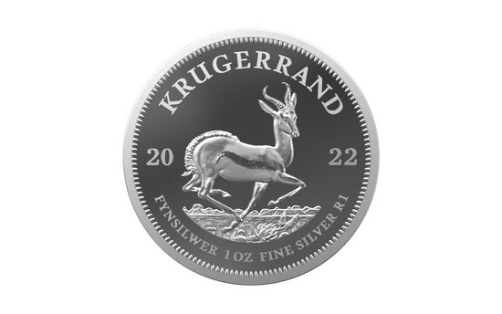 Sada 6 mincí (5 zlatých + 1 stříbrná) Krugerrand 2022 Proof