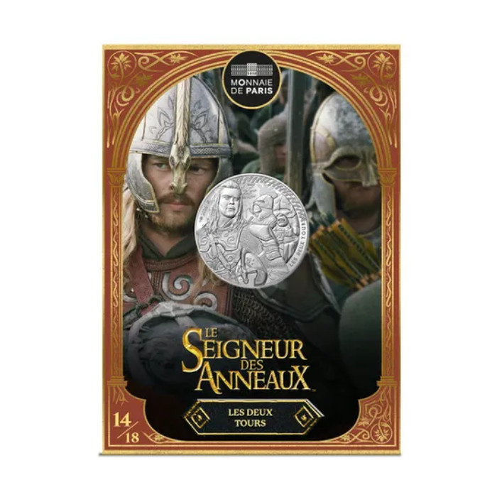 Srebrna Moneta Lord of the Rings: Éomer against the Uruk-hai Srebro Ag. 333 10 Euro 2026