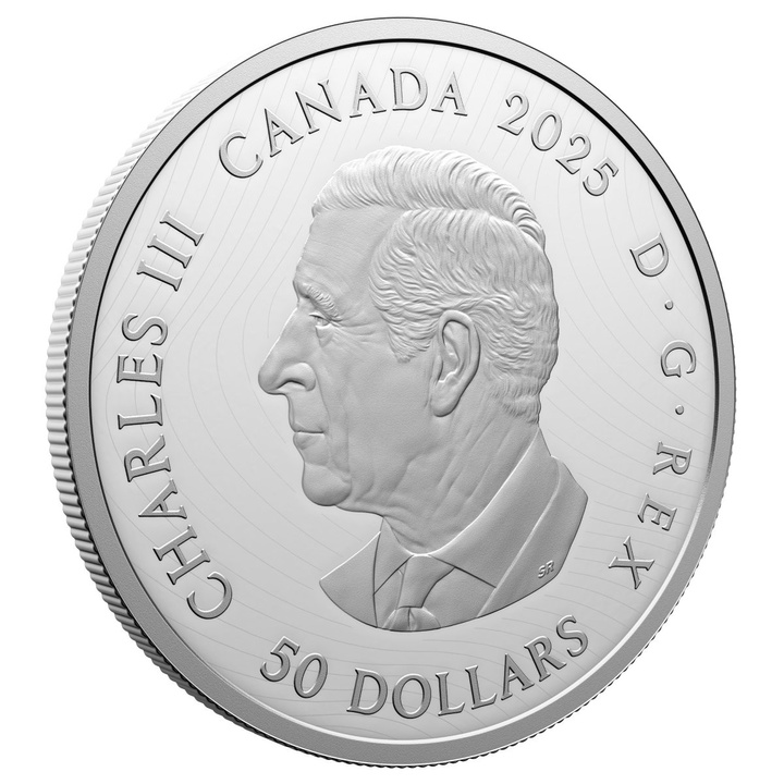 Kanada: Baffin Island Mountains od Lawren S. Harris 5 unce Stříbra 2025 Proof