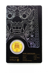 Chiwoo Cheonwang 1/10 oz Oro 2018 (Negro)