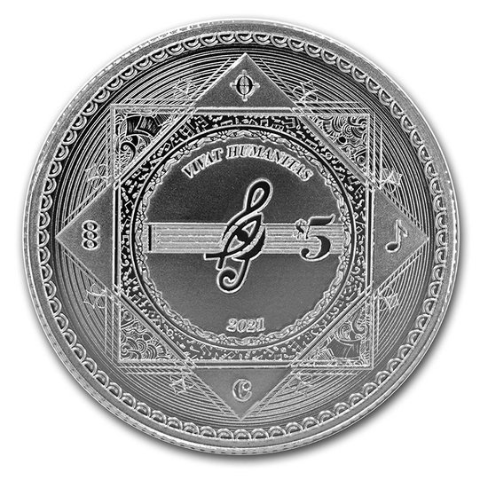 Tokelau: Vivat Humanitas 1 oz Silber 2021