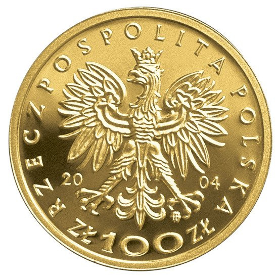 Zygmunt I Stary 100 zł 2004 Proof