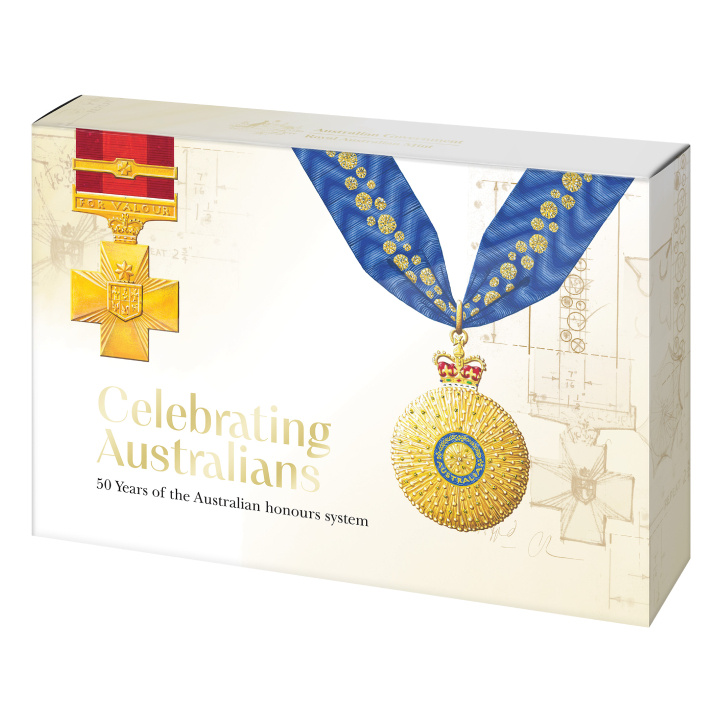 6-Coin Set – 50 Years of the Australian Honours System 2025 Proof