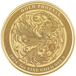Niue: Phoenix 1 uncja Złota 2024 Prooflike