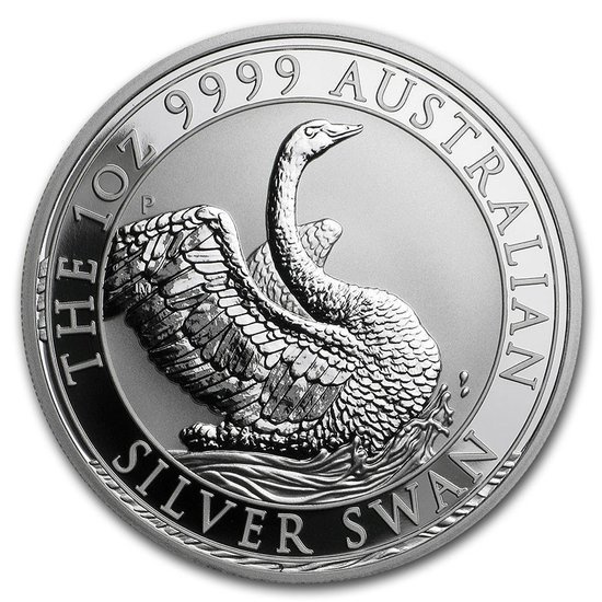 Schwan 1 oz Silbermünze 2020
