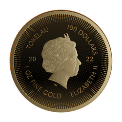 Tokelau: Icon Marilyn Monroe 1 oz Oro 2022 Prooflike