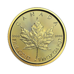 Canadian Maple Leaf 1/10 oz Gold 2018