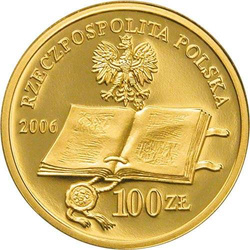 500th anniversary of issuing the Statute of Łaski 500 PLN Gold 2006 Proof