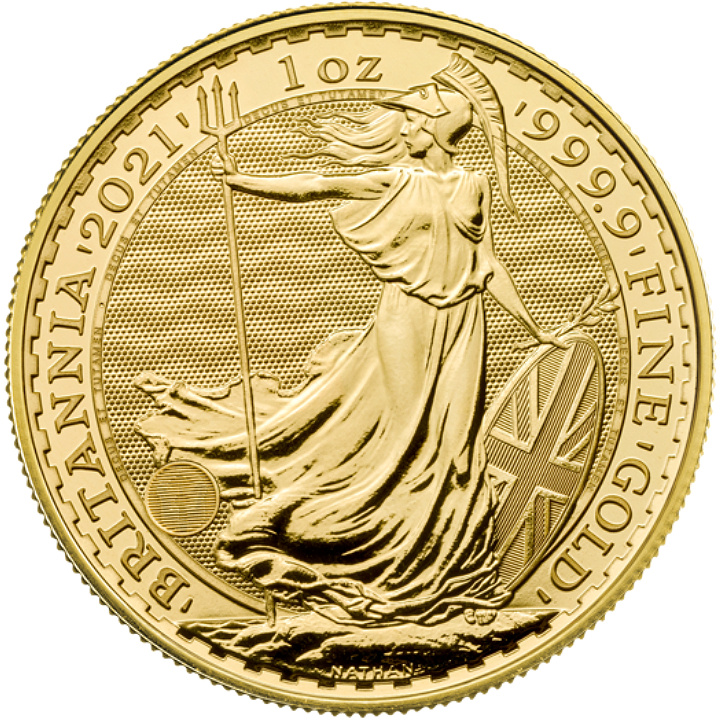 Britannia 1 oz Gold Random Year