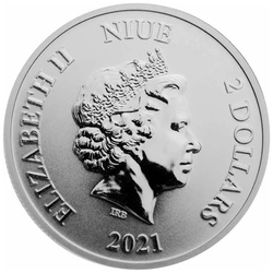 Cook-szigetek: Iron Maiden – Piece of Mind színezett 2 uncia ezüst 2023 Proof Ultra High Relief