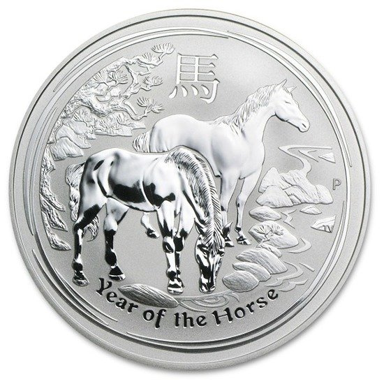 Lunar II: Rok Konia 10 Uncji Srebra 2014