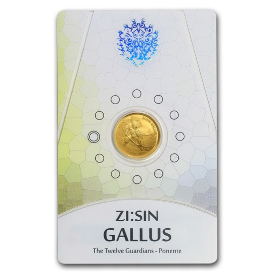 ZI:SIN Gallus 1/10 uncia arany 2017