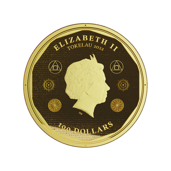 Tokelau: Vivat Humanitas 1 oz Oro 2022 Prooflike