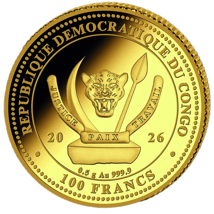 Congo Marilyn Monroe A 100-a Aniversare a Nașterii 0,5 g Aur 2026