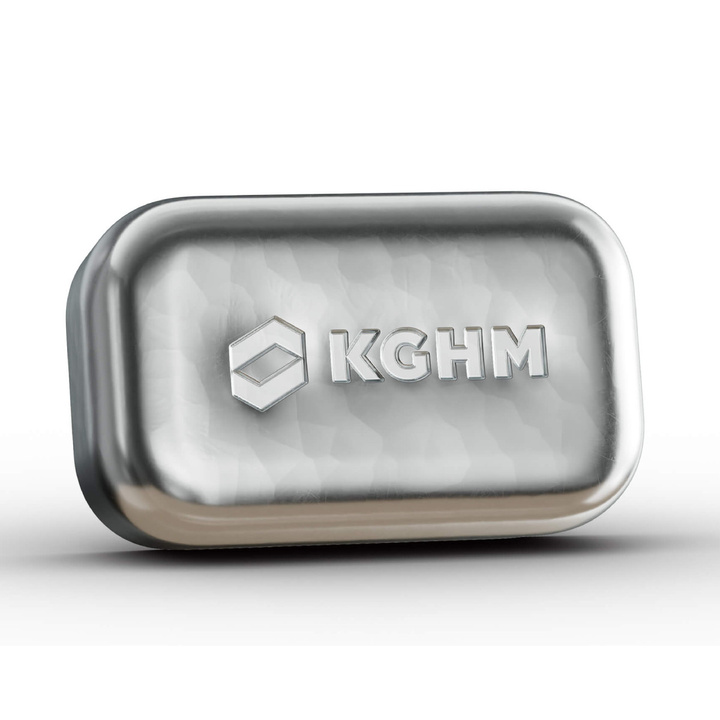 Sztabka KGHM 50 gramów Srebra