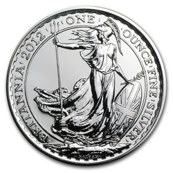 Britannia 1 oz Silver 2012