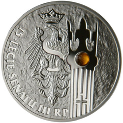 15e anniversaire du Sénat de la IIIe République polonaise 20 zł Argent 2004 Proof