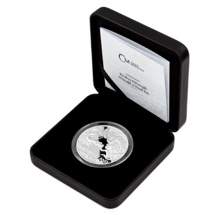 Niue: The Jungle Book - Mowgli and Snake Kaa $1 Silber 2022 Proof