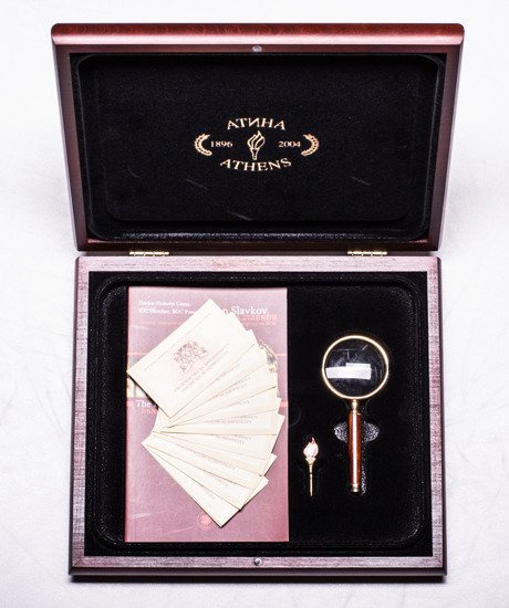 Set Olimpiadi di Atene 1,24 grammi x 10