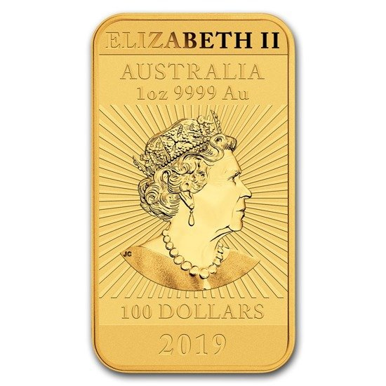 Goldmünze Bar Drache 1 oz Gold 2019