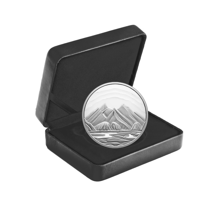 Canada: Baffin Island Mountains by Lawren S. Harris 5 uncji Srebra 2025 Proof