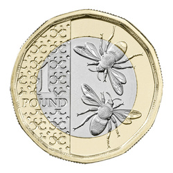 Zestaw 8 monet Miedzionikiel Wielka Brytania Definitive 2025