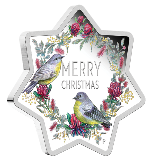 Estrella de Navidad 1 oz Plata 2020 Proof