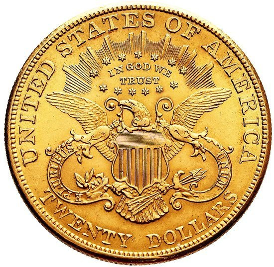 Saint-Gaudens Gold Double Eagle 20 Dollar Verschiedene Jahrgänge